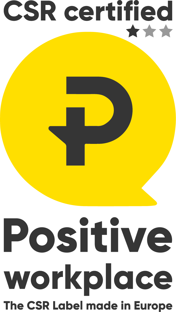 Logo de Positive Workplace version anglaise