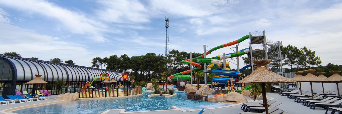 piscine dans un camping