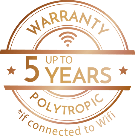 5 years warranty logo