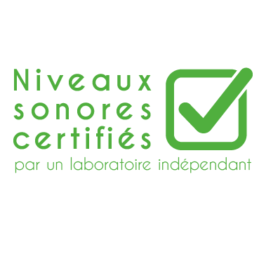 logo de la certification de faible niveau sonore