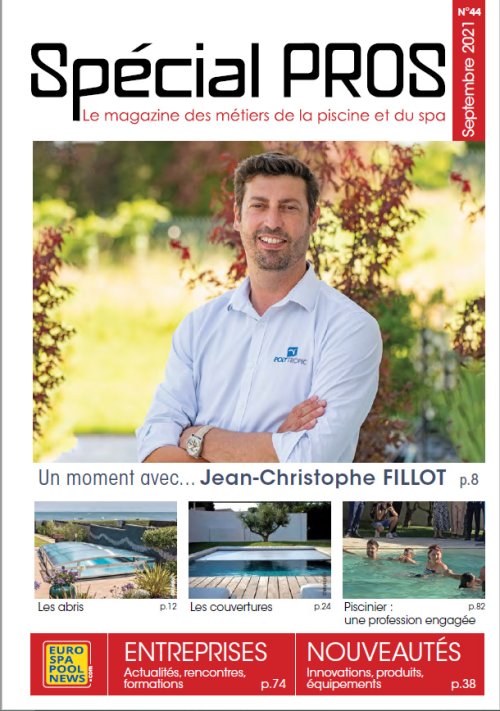 Couverture du magasine Spécial Pros avec Jean-Christophe Fillot directeur général de Polytropic