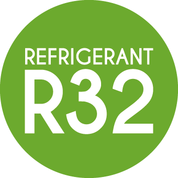 Le logo du gaz de R32