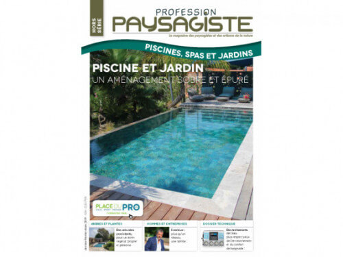 La page de couverture du magasine Profession Paysagiste