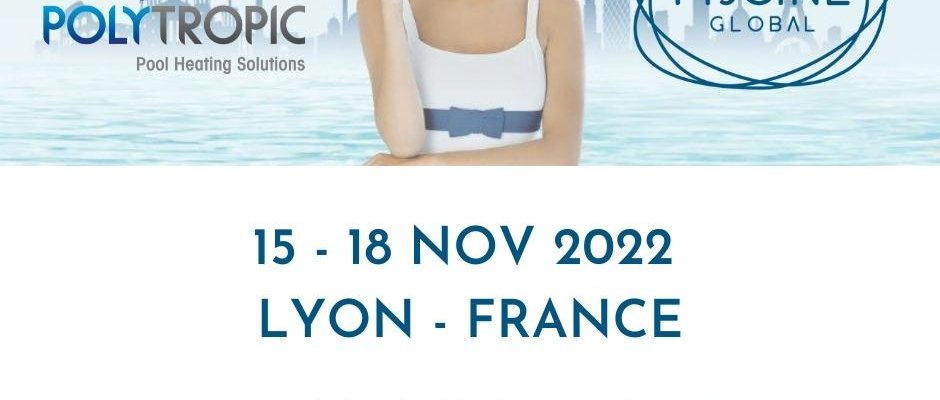 Numéro de stand de Polytropic au salon Piscine Global en anglais